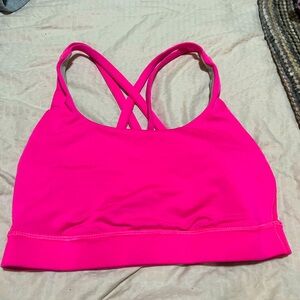 Lululemon sports bra, hot pink size 4